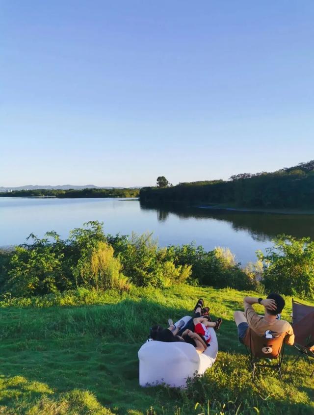 林湖岛间露营烧烤野趣又好玩！开元棋牌成都出发最快05h山(图17)