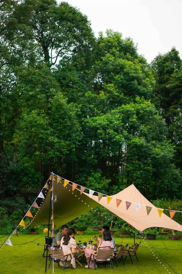 林湖岛间露营烧烤野趣又好玩！开元棋牌成都出发最快05h山(图30)