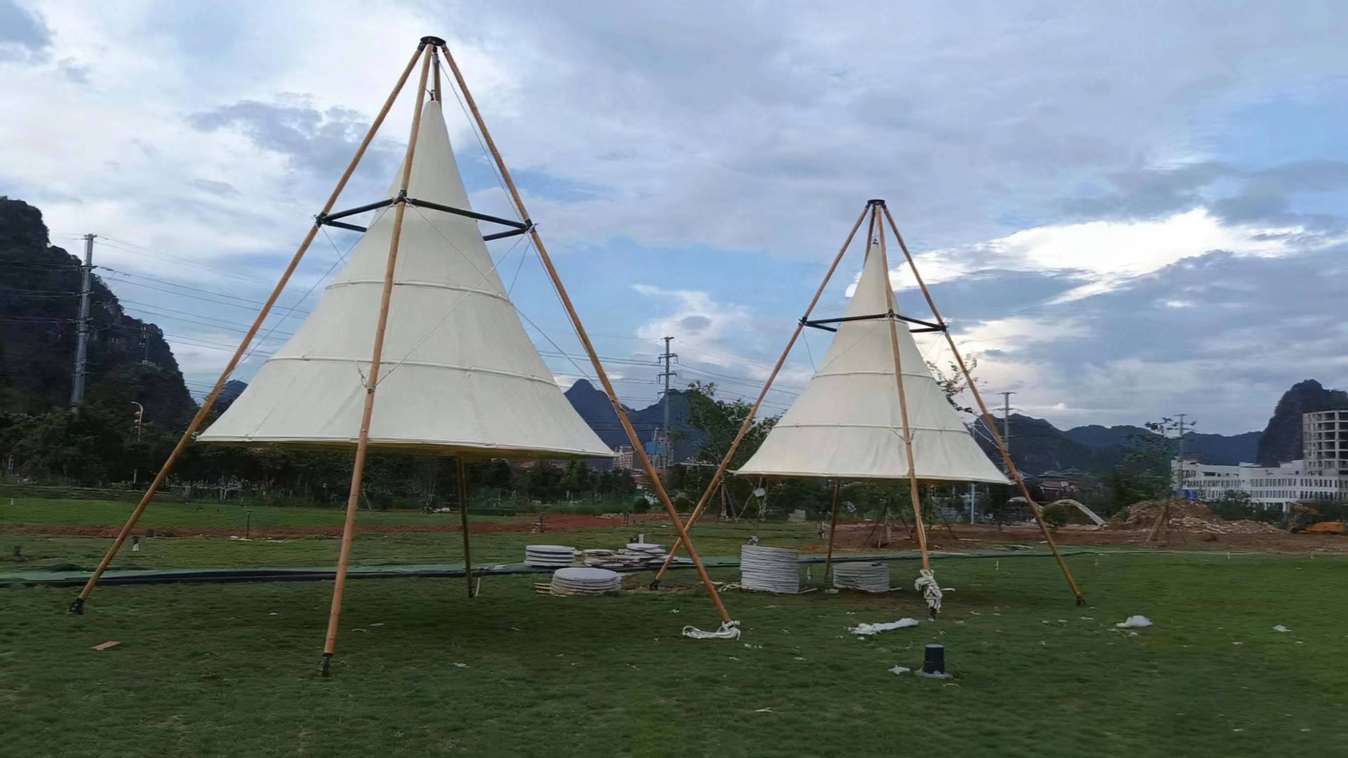 特色帐篷覆盖全场景专业设计团队助力营地品质升级开元ky棋牌营地帐篷定制优选佛山好来居20余款(图3)